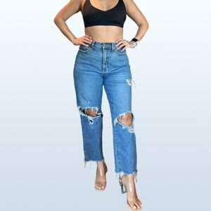 Universal Thread High-Rise Vintage Straight Jeans, Size 28